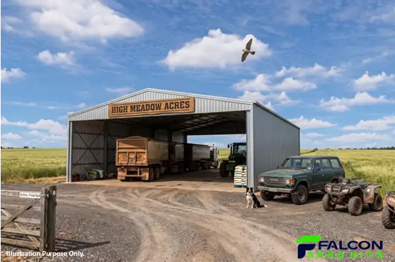 Falcon Shed Kits Drive Thru Style
