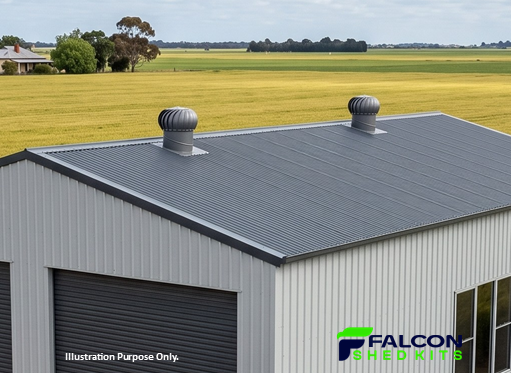 Falcon Shed Kits Roof Ventilation Whirly Birds