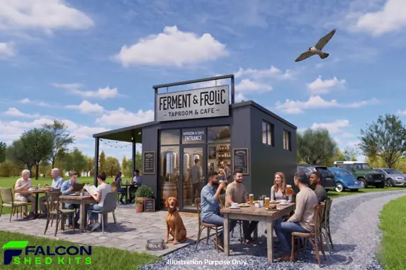 Falcon Shed Kits Skillion Style
