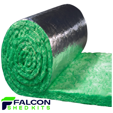 Insulation Roll with Foil Backing