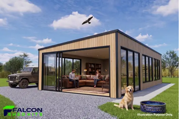 Falcon Shed Kits Skillion Style Office