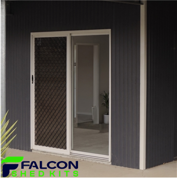 Sliding Glass Door with Security Screen Option