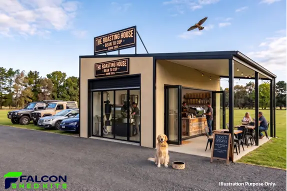 Falcon Shed Kits Skillion Style