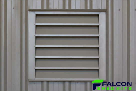 Wall Ventilation for Shed Kits