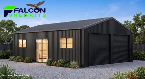 Falcon Gable Night Sky