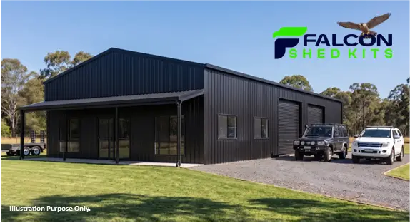 Falcon Workshop with Mezzanine Night Sky